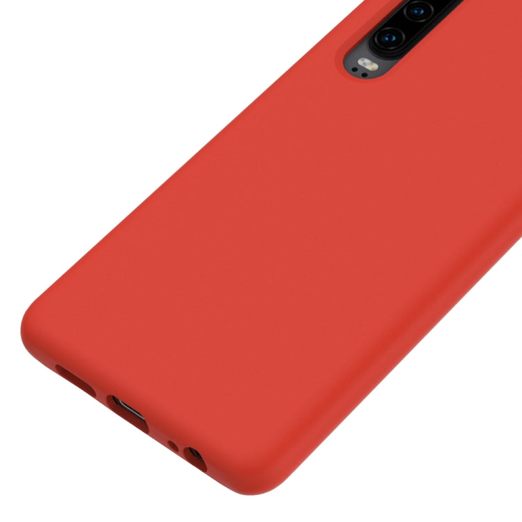 Solid Color Liquid Silicone Shockproof Full Coverage Case for Huawei P30