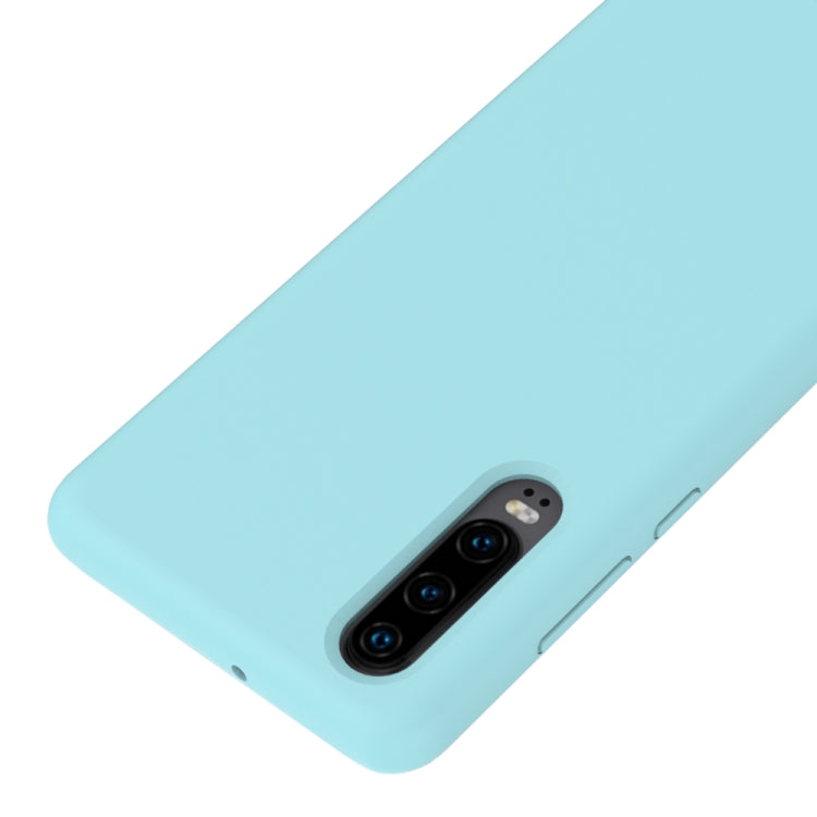 Solid Color Liquid Silicone Shockproof Full Coverage Case for Huawei P30