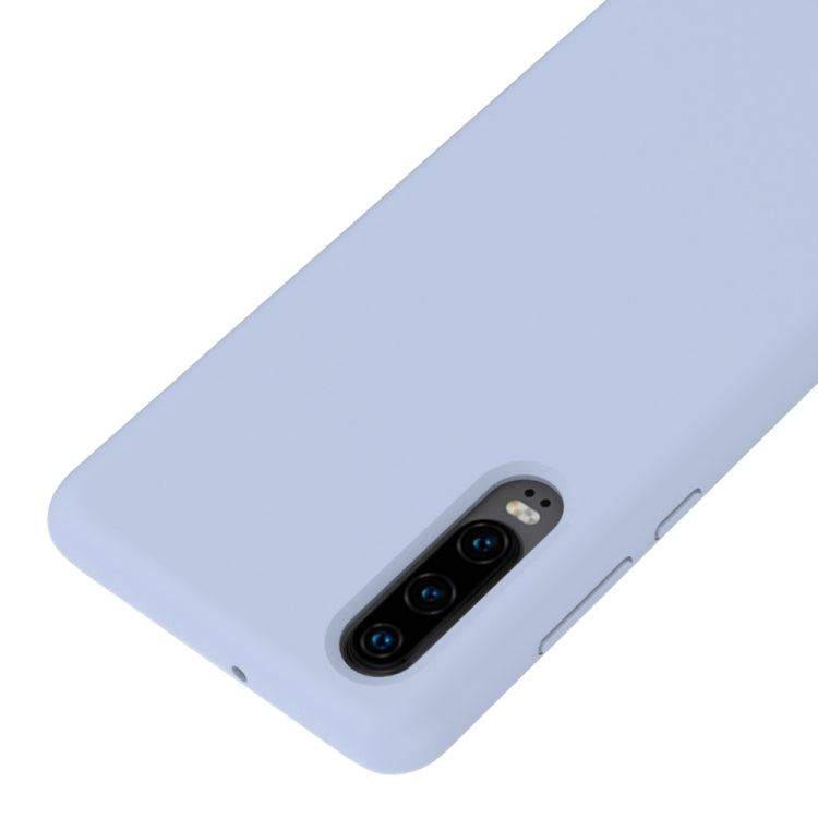 Solid Color Liquid Silicone Shockproof Full Coverage Case for Huawei P30