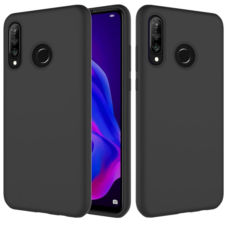 Solid Color Liquid Silicone Shockproof Full Coverage Case for Huawei P30 Lite