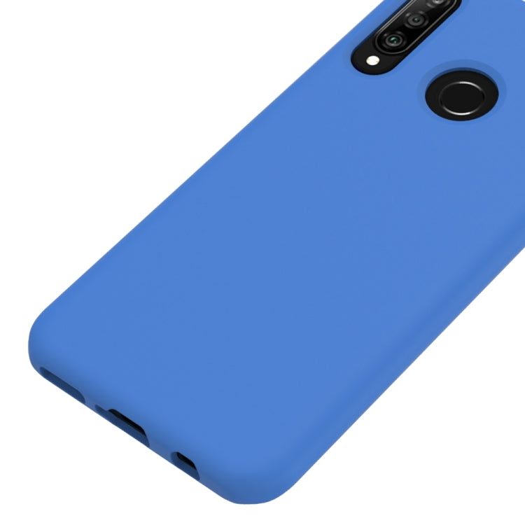 Solid Color Liquid Silicone Shockproof Full Coverage Case for Huawei P30 Lite