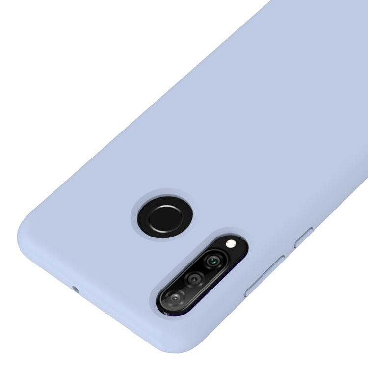 Solid Color Liquid Silicone Shockproof Full Coverage Case for Huawei P30 Lite