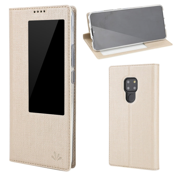 ViLi DMX Multifunctional Horizontal Flip Leather Case for Huawei Mate 20 X, with Call Display ID & Sleep / Wake-up Function