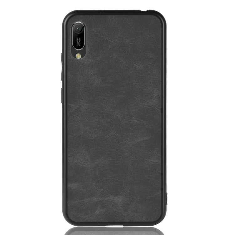 Shockproof Sheep Skin PC + PU + TPU Case for Huawei Y6 Pro 2019