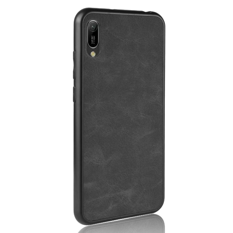 Shockproof Sheep Skin PC + PU + TPU Case for Huawei Y6 Pro 2019