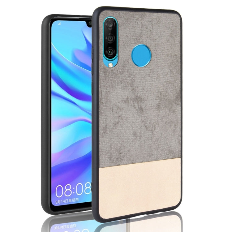 Shockproof Color Matching Denim PC + PU + TPU Case for Huawei P30 Lite / Nova 4e