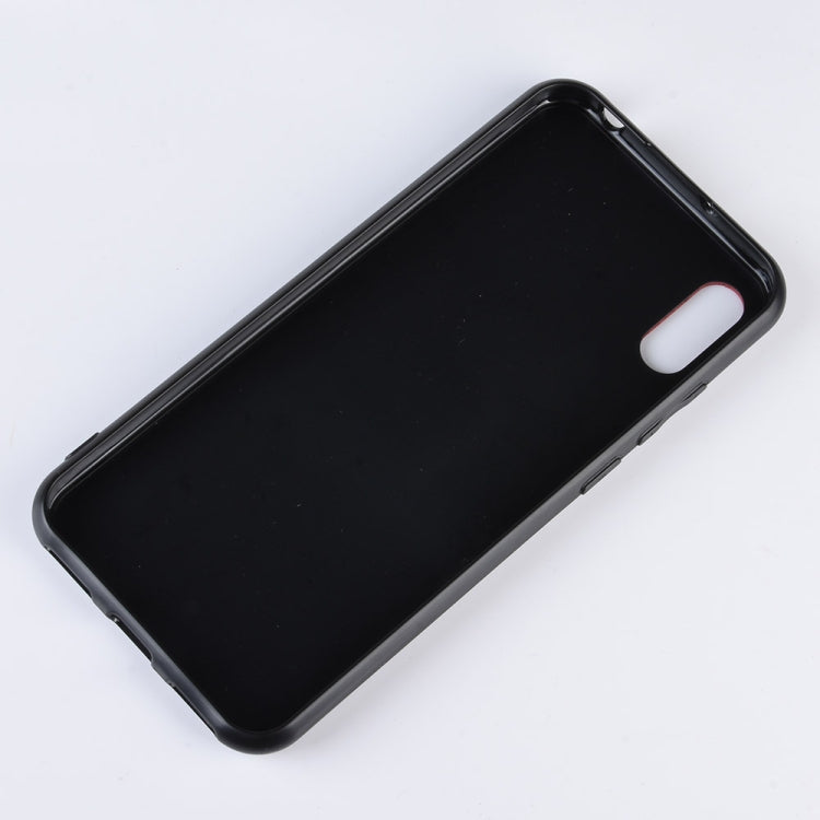 Shockproof Color Matching Denim PC + PU + TPU Case for Huawei Y6 Pro 2019