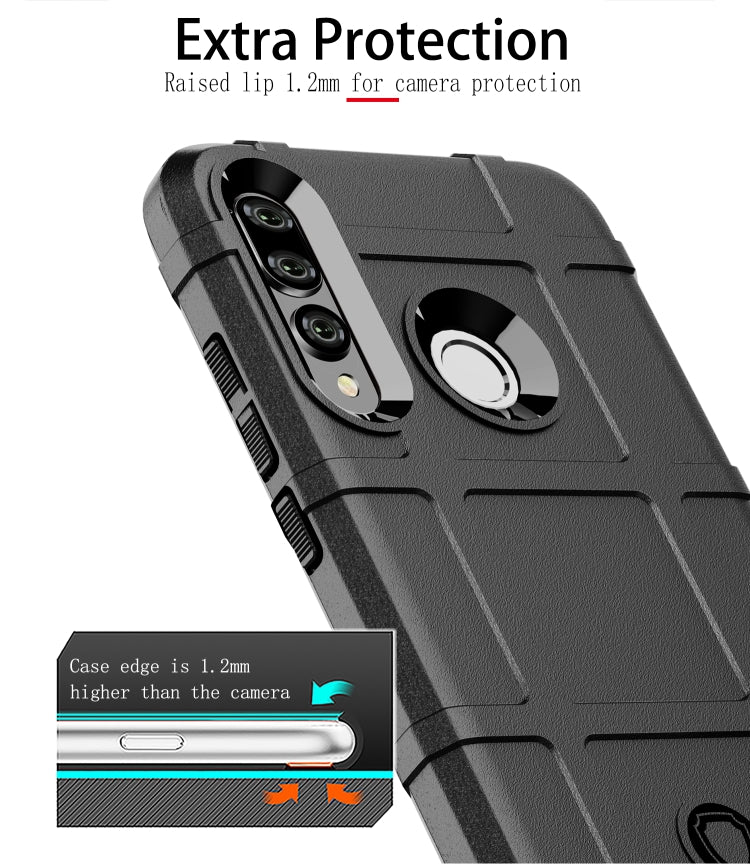Shockproof Rugged Shield Full Coverage Protective Silicone Case for Huawei P Smart+ 2019