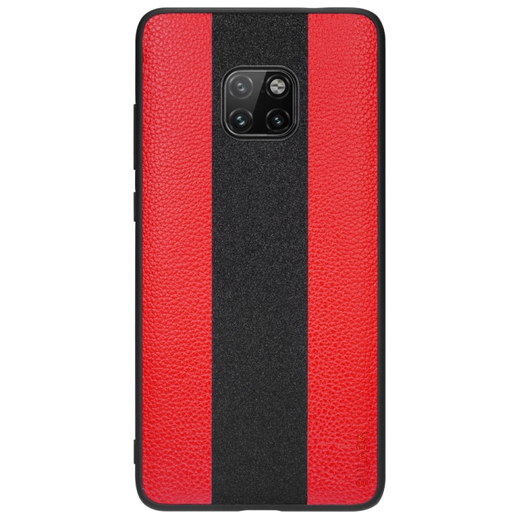 SULADA Anti-slip TPU + Handmade Leather Case for Huawei Mate 20 Pro