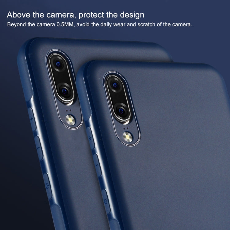 SULADA Car Series Magnetic Suction TPU Case for Huawei P20 (Black)