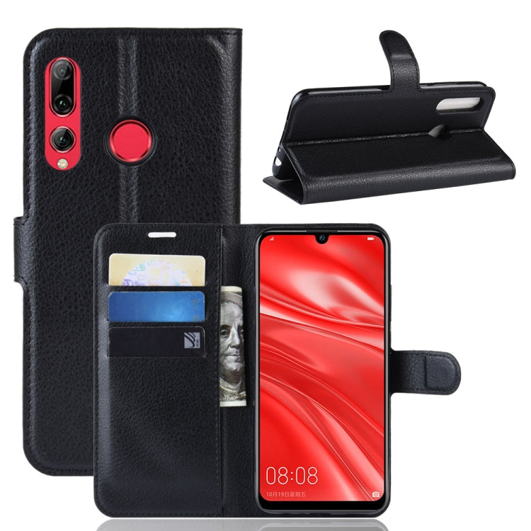 Litchi Texture Horizontal Flip Leather Case for Huawei Honor 10i, with Wallet & Holder & Card Slots