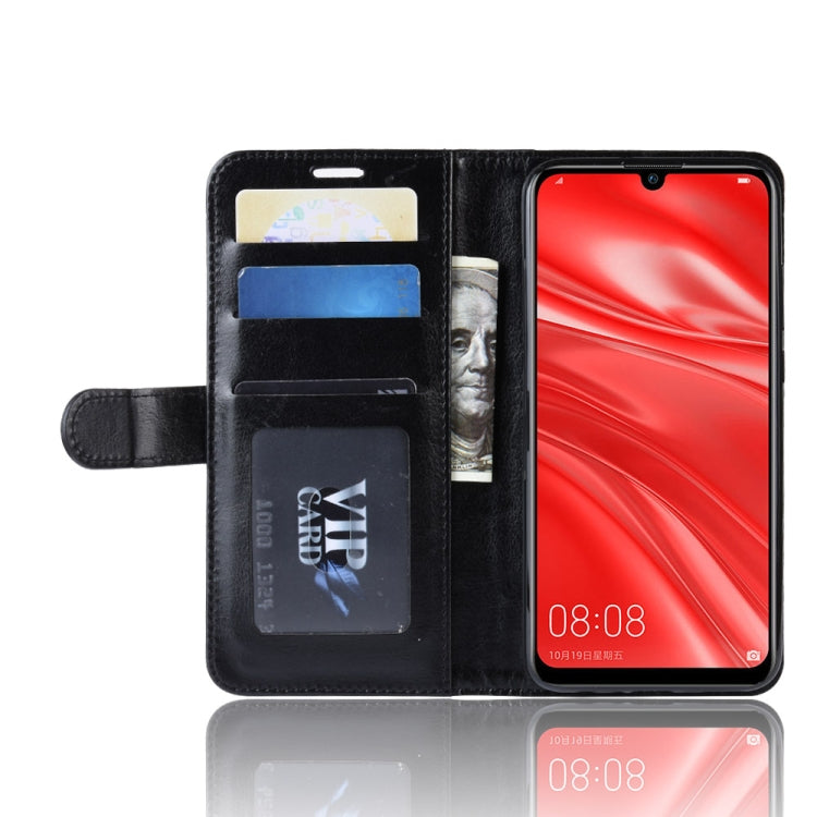 R64 Texture Single Fold Horizontal Flip Leather Case for Huawei Honor 10i, with Holder & Card Slots & Wallet