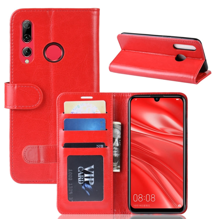 R64 Texture Single Fold Horizontal Flip Leather Case for Huawei Honor 10i, with Holder & Card Slots & Wallet