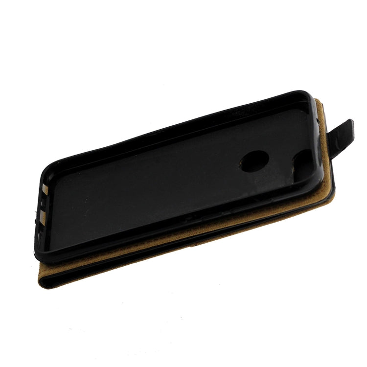 Business Style Vertical Flip TPU Leather Case for Huawei Honor 9i, with Card Slot (Black)