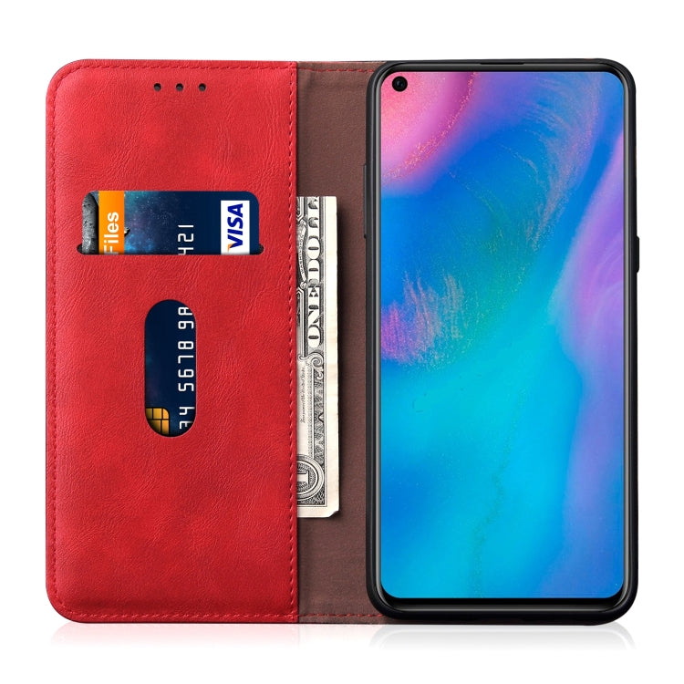 Casual Style Retro Crazy Horse Texture Horizontal Flip Leather Case for Huawei P30, with Card Slots & Holder & Wallet