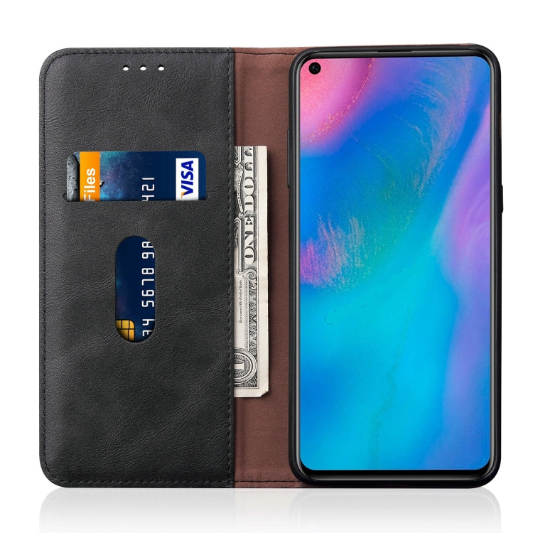 Casual Style Retro Crazy Horse Texture Horizontal Flip Leather Case for Huawei P30 Pro, with Card Slots & Holder & Wallet