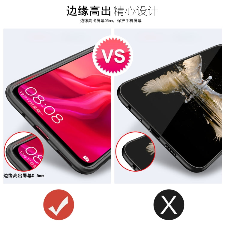 Scratchproof TPU + Acrylic Ring Bracket Protective Case for Huawei Nova 4