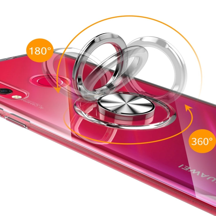 Ultra-thin TPU Protective Case for Huawei Nova 4, with 360 Degree Rotation Holder