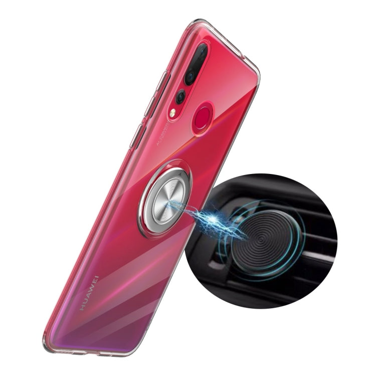 Ultra-thin TPU Protective Case for Huawei Nova 4, with 360 Degree Rotation Holder