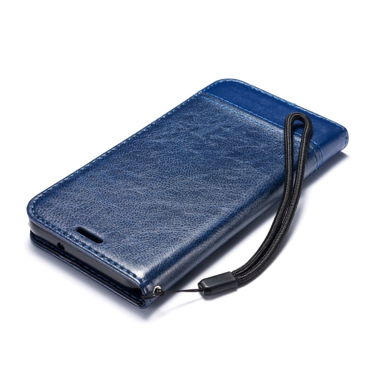 Double-sided Absorption Splicing Horizontal Flip Leather Case for Huawei P30 Pro, with Holder & Card Slots & Lanyard