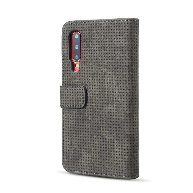 Mesh Breathable Horizontal Flip Leather Case for Huawei P30, with Card Slot & Holder & Wallet & Photo Frame
