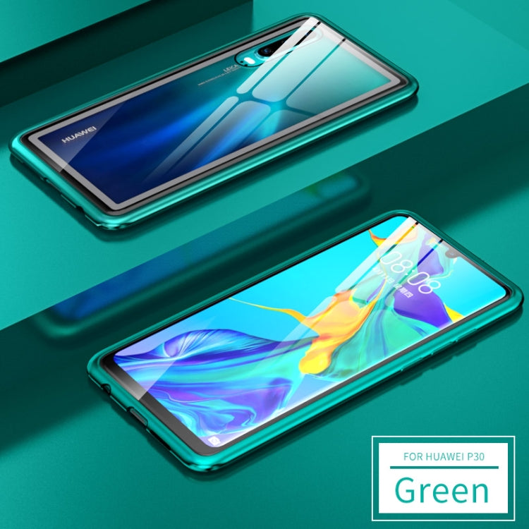 Arc Series Metal Frame + Tempered Glass Protective Case for Huawei P30