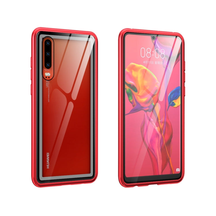Arc Series Metal Frame + Tempered Glass Protective Case for Huawei P30