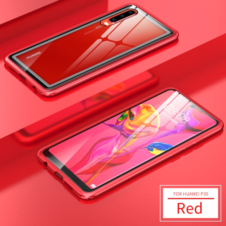 Arc Series Metal Frame + Tempered Glass Protective Case for Huawei P30