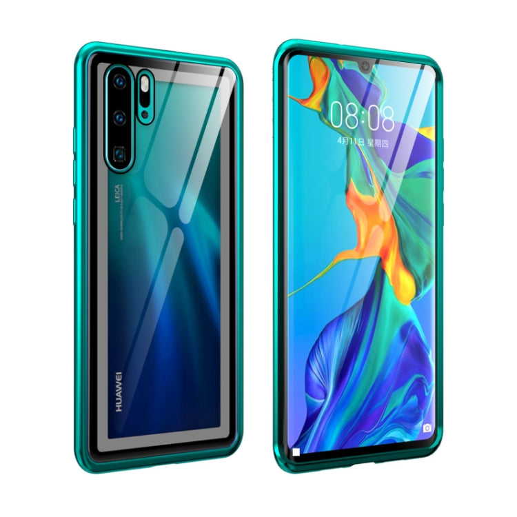 Arc Series Metal Frame + Tempered Glass Protective Case for Huawei P30 Pro