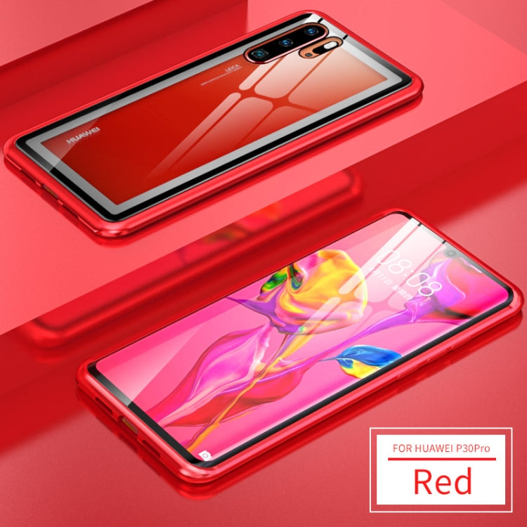 Arc Series Metal Frame + Tempered Glass Protective Case for Huawei P30 Pro