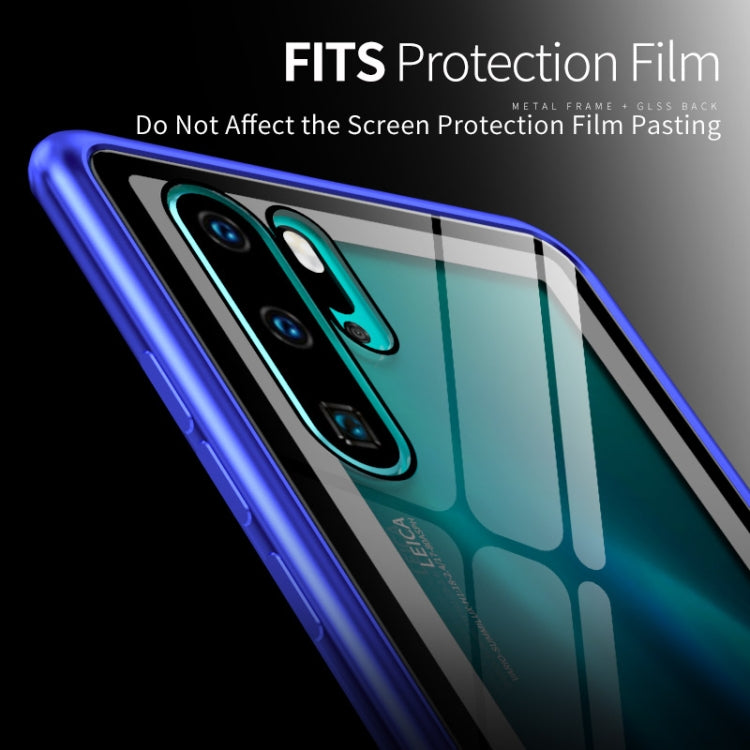 Arc Series Metal Frame + Tempered Glass Protective Case for Huawei P30 Pro