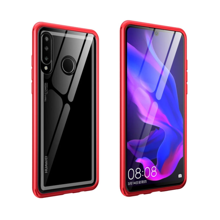 Arc Series Metal Frame + Tempered Glass Protective Case for Huawei P30 lite / nova 4e