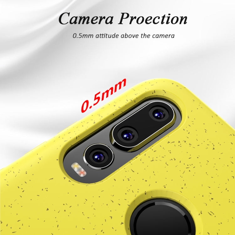 Starry Series Shockproof Straw Material + TPU Protective Case for Huawei P30 Lite