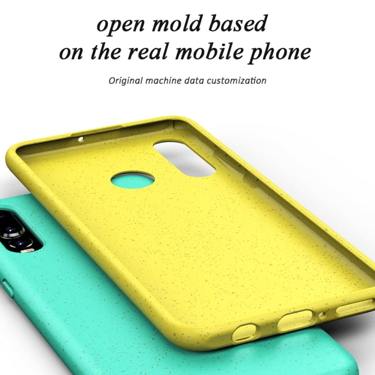 Starry Series Shockproof Straw Material + TPU Protective Case for Huawei P30 Lite