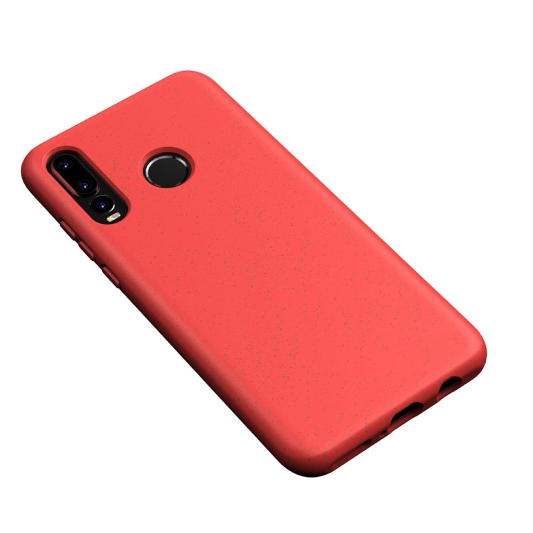 Starry Series Shockproof Straw Material + TPU Protective Case for Huawei P30 Lite