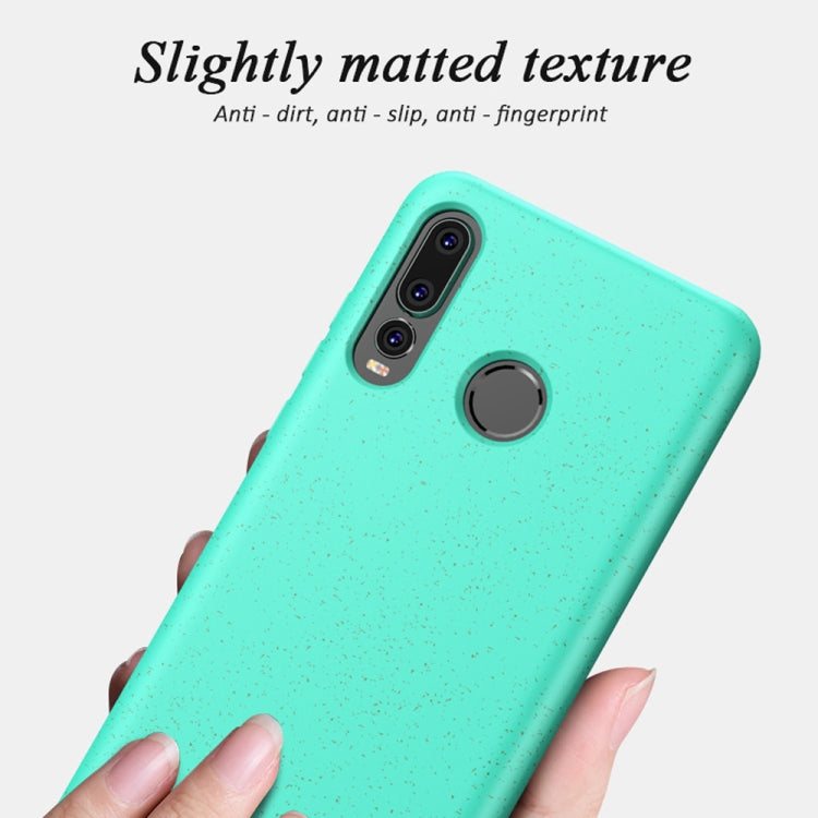 Starry Series Shockproof Straw Material + TPU Protective Case for Huawei P30 Lite