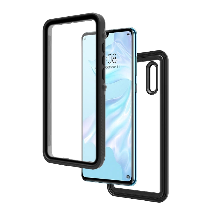 Shockproof Waterproof PC+TPU Protective Case for Huawei P30 (Black)