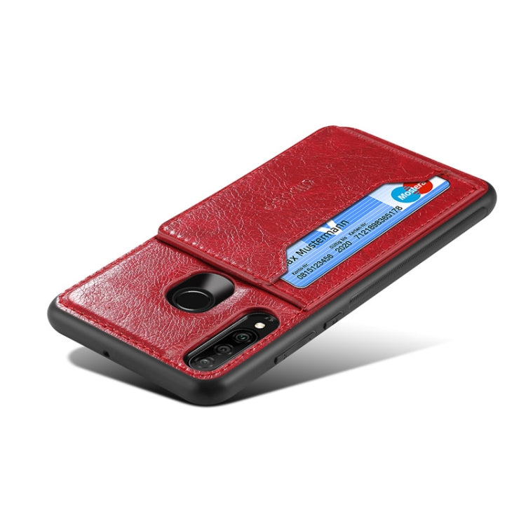 Dibase TPU + PC + PU Crazy Horse Texture Protective Case for Huawei Honor 10i & 20i & Enjoy 9s, with Holder & Card Slots