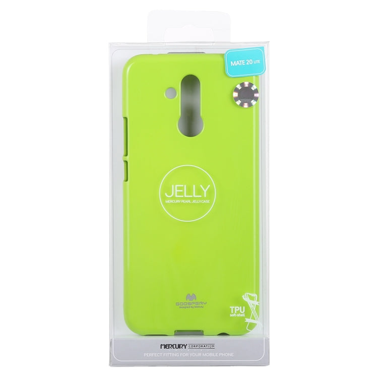 GOOSPERY PEARL JELLY TPU Anti-fall and Scratch Case for Huawei Mate 20 Lite