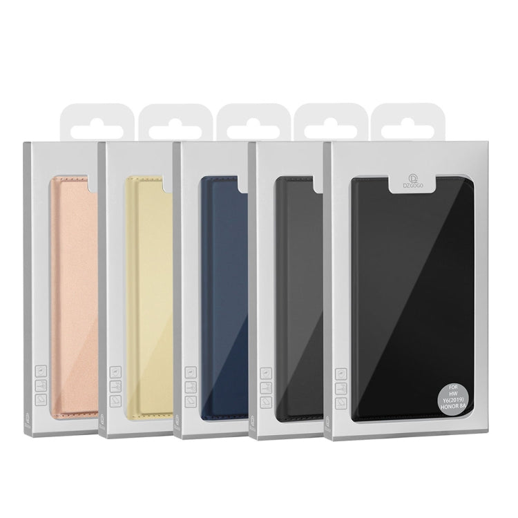 DZGOGO ISKIN Series Slight Frosted PU+ TPU Case for Huawei Y6 (2019) / Honor 8A