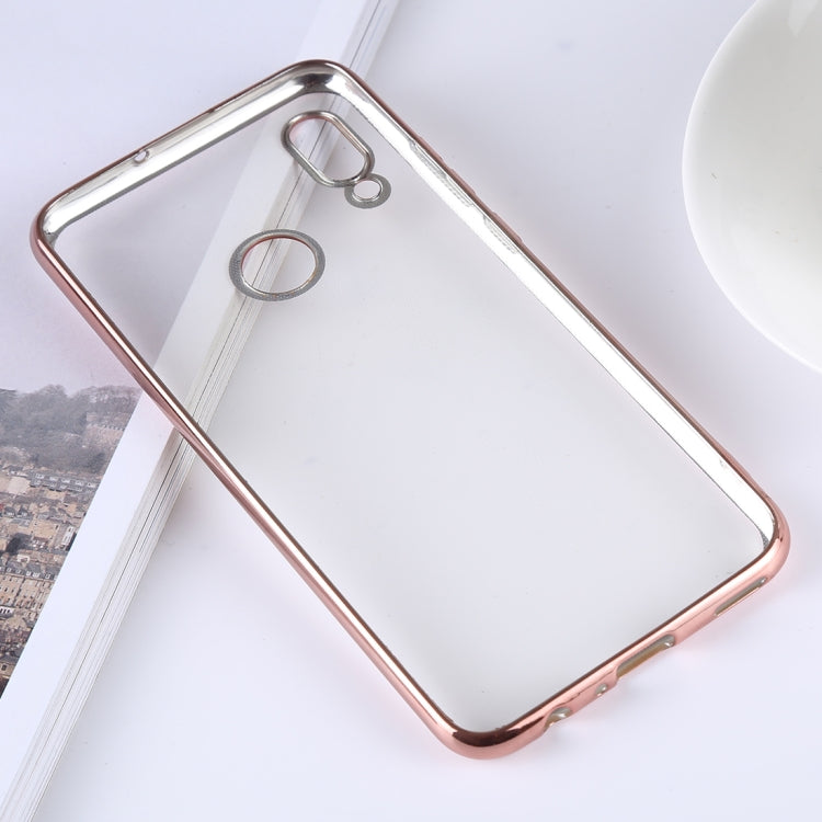Ultra-thin Electroplating Soft TPU Protective Back Cover Case for Huawei P Smart (2019) / Honor 10 Lite