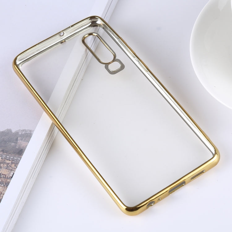 Ultra-thin Electroplating Soft TPU Protective Back Cover Case for Huawei P30