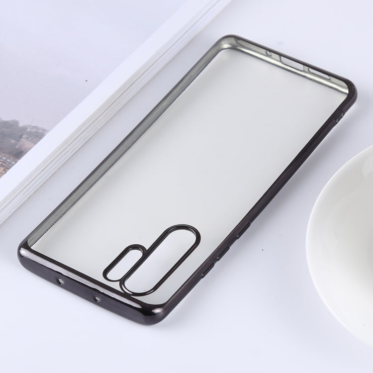 Ultra-thin Electroplating Soft TPU Protective Back Cover Case for Huawei P30 Pro