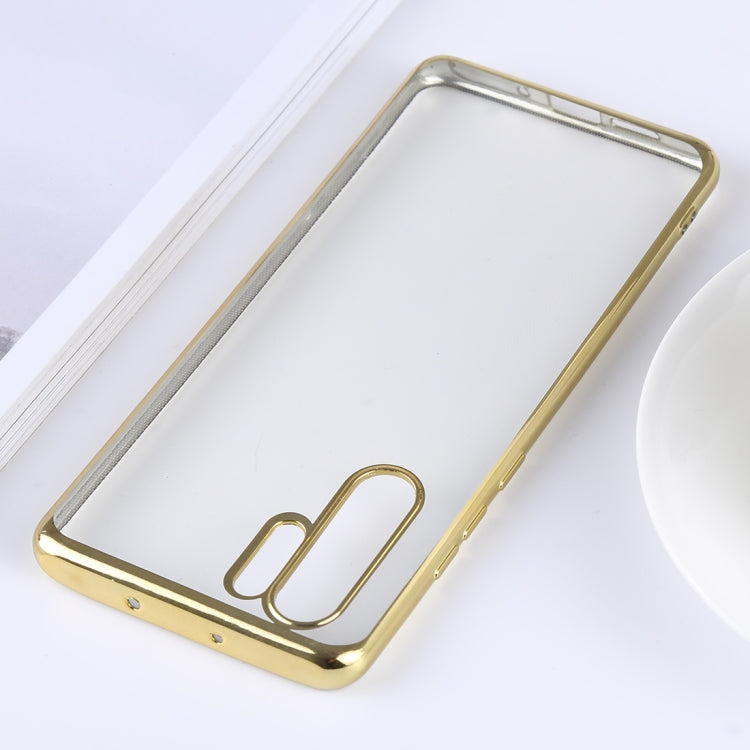 Ultra-thin Electroplating Soft TPU Protective Back Cover Case for Huawei P30 Pro