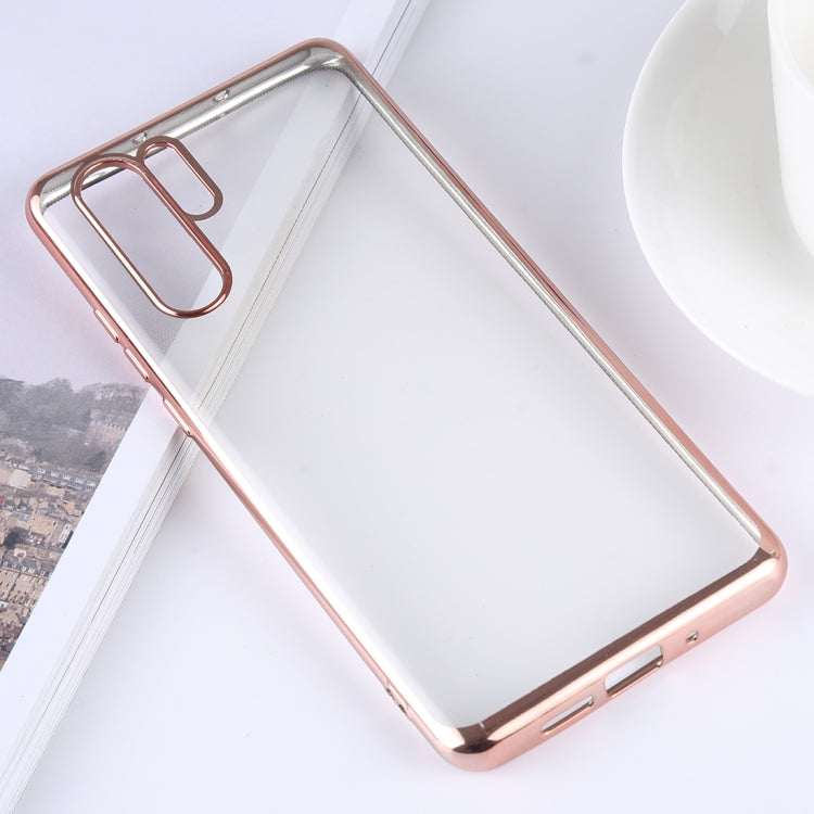 Ultra-thin Electroplating Soft TPU Protective Back Cover Case for Huawei P30 Pro
