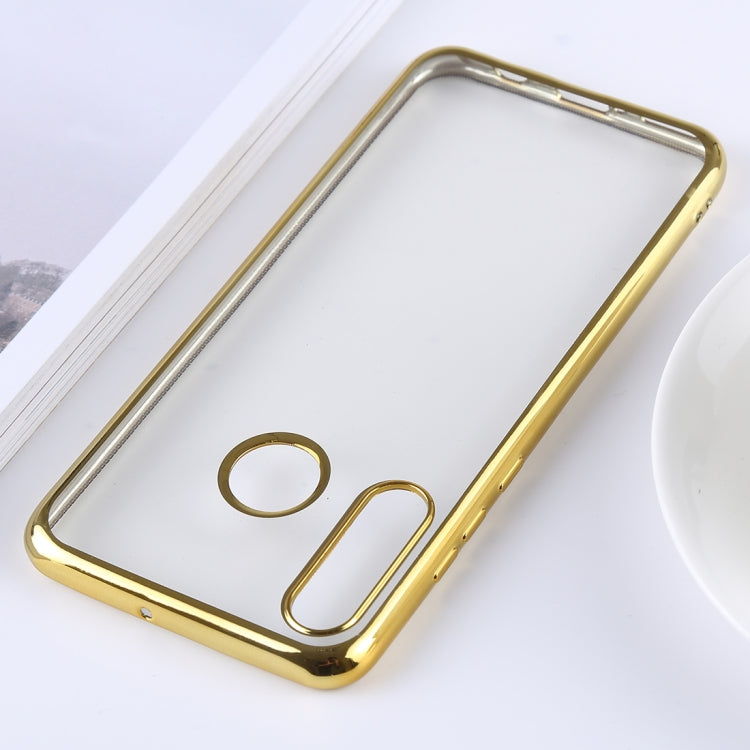 Ultra-thin Electroplating Soft TPU Protective Back Cover Case for Huawei P30 Lite