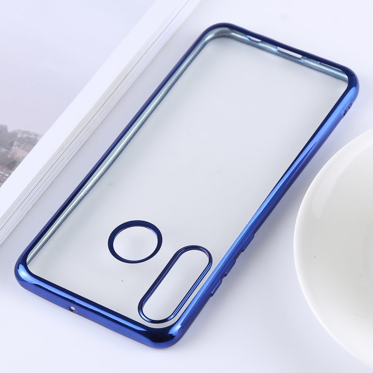 Ultra-thin Electroplating Soft TPU Protective Back Cover Case for Huawei P30 Lite
