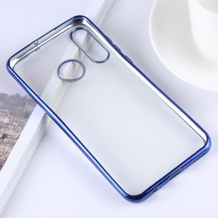 Ultra-thin Electroplating Soft TPU Protective Back Cover Case for Huawei P30 Lite