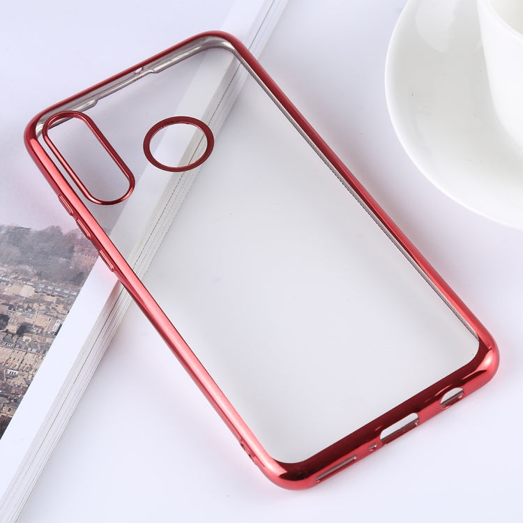 Ultra-thin Electroplating Soft TPU Protective Back Cover Case for Huawei P30 Lite