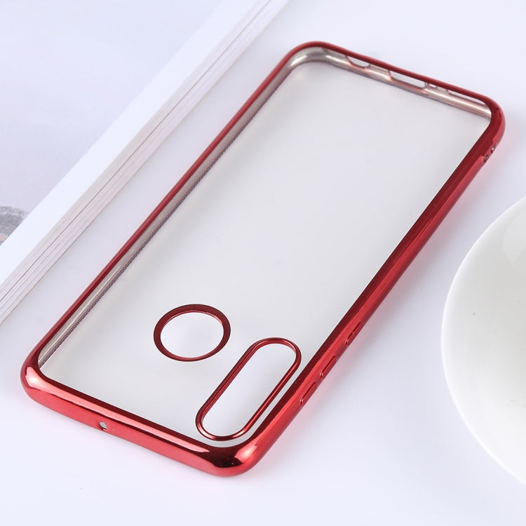 Ultra-thin Electroplating Soft TPU Protective Back Cover Case for Huawei P30 Lite